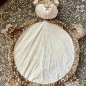 Pottery Barn Kids Plush Play Mat - Deer - Faux Fur